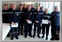 Remise de médailles et promotions chez les sapeurs-pompiers