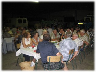 03 juillet 2010 repas de quartier à Maligny